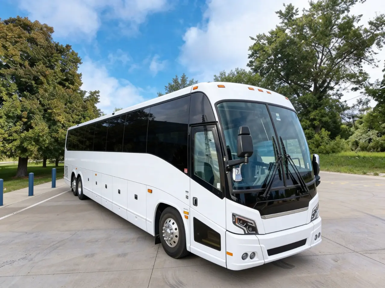 charter bus exterior