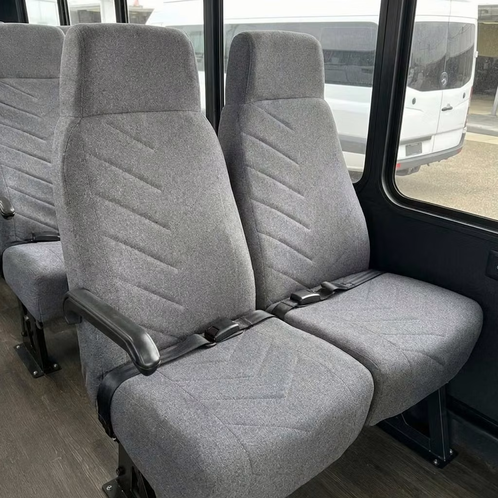 rome 18 passenger minibus high back seats