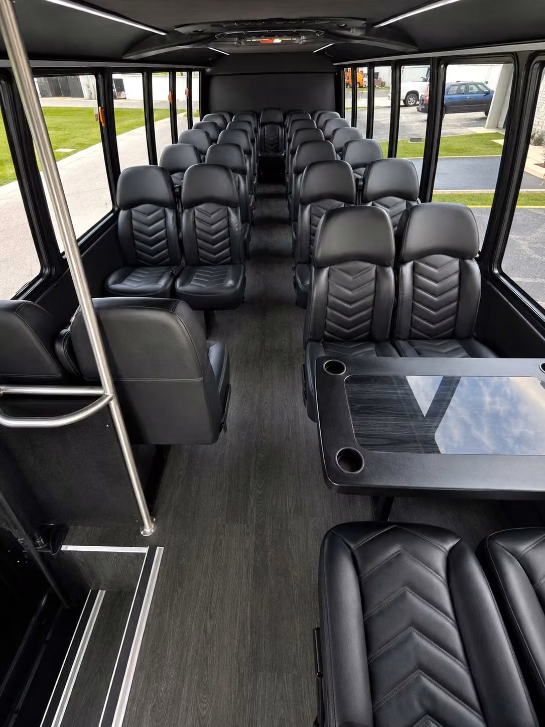 rome minibus interior 3