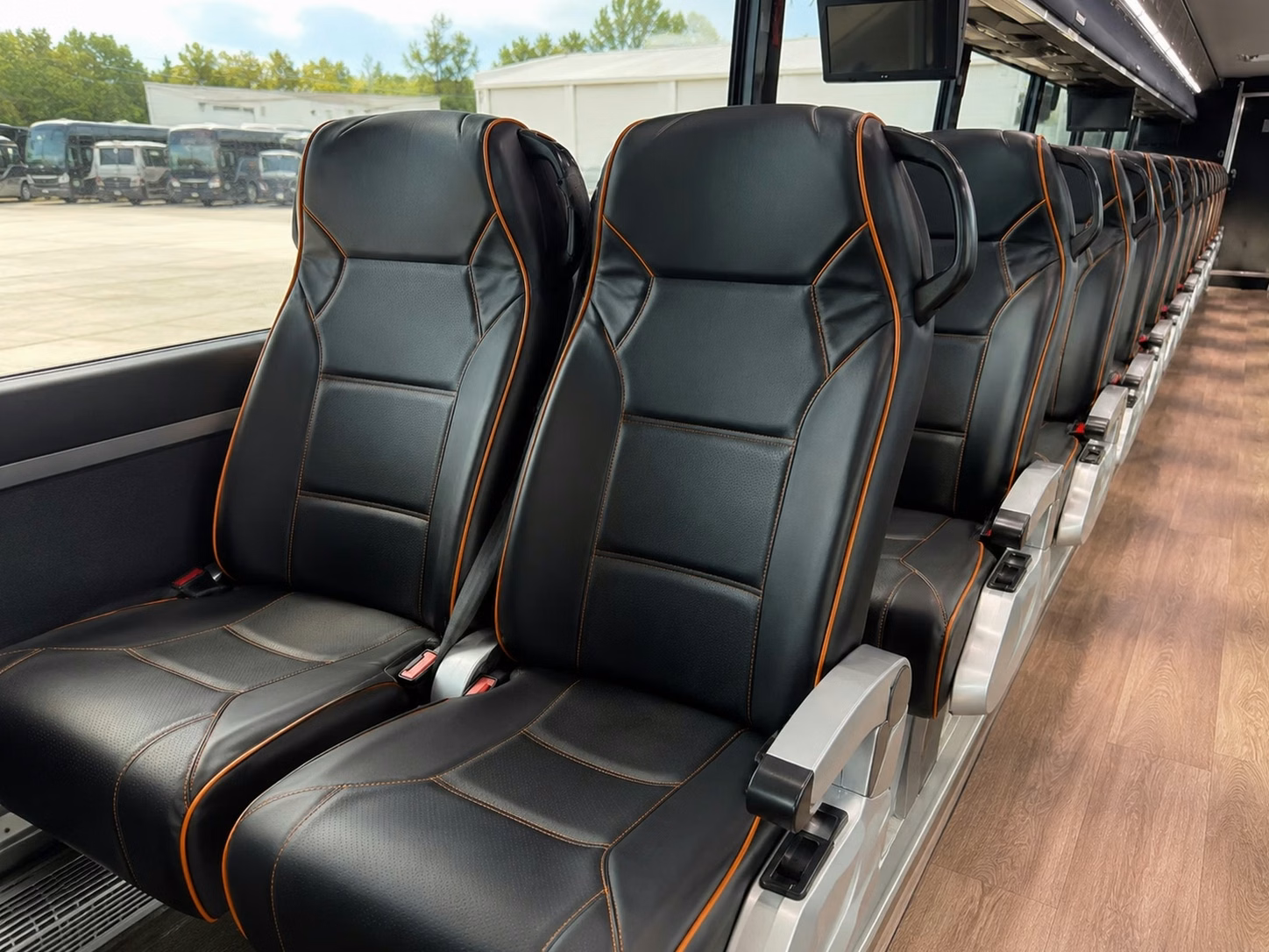 rome wedding buses with a c wifi power outlets and onboard restrooms